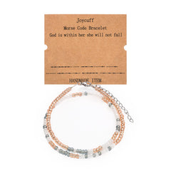 JoycuFF Religious Gifts for Women Christian Faith Bracelets for Her Mom Friends